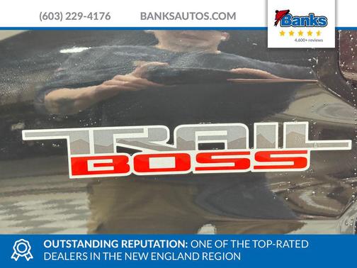 Black 2026 Chevrolet Colorado Trail Boss