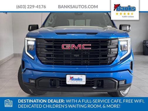 Blue 2024 GMC Sierra 1500 Elevation
