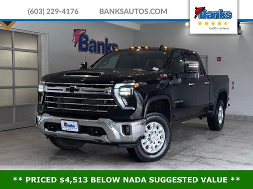 Black 2025 Chevrolet Silverado 2500 LTZ