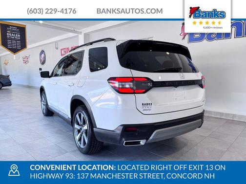 Platinum White Pearl 2024 Honda Pilot Elite