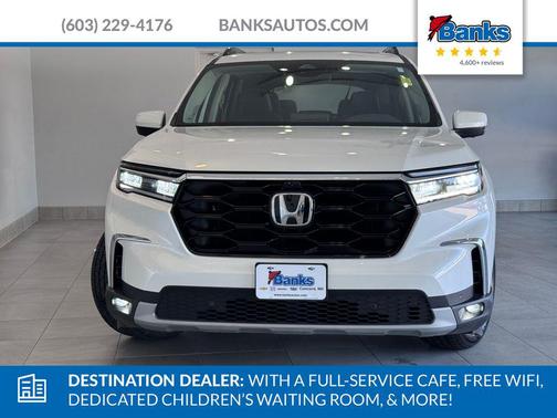 Platinum White Pearl 2024 Honda Pilot Elite