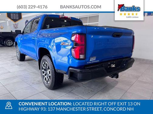 Glacier Blue Metallic 2023 Chevrolet Colorado Z71