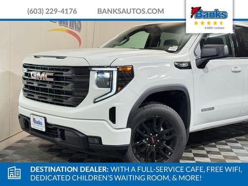 Summit White 2026 GMC Sierra 1500 Elevation