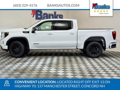 Summit White 2026 GMC Sierra 1500 Elevation
