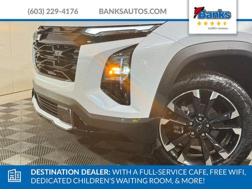 Polar White 2026 Chevrolet Equinox AWD RS