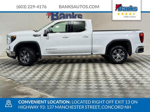 Summit White 2026 GMC Sierra 1500 SLE