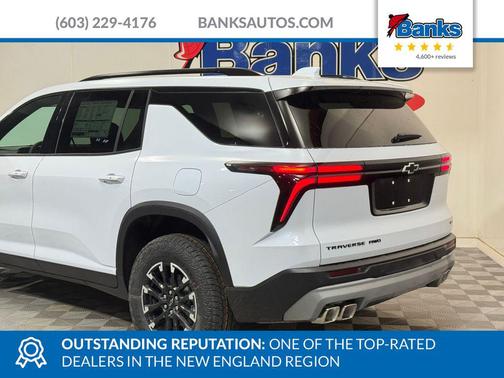 Polar White 2026 Chevrolet Traverse AWD Z71