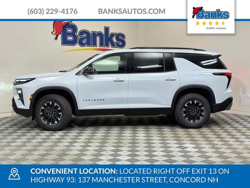 Polar White 2026 Chevrolet Traverse AWD Z71