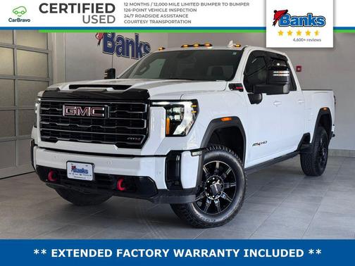 Summit White 2025 GMC Sierra 2500 AT4
