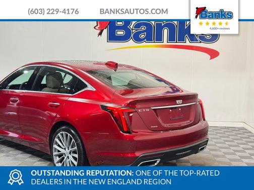Radiant Red Tintcoat 2026 Cadillac CT5 Premium Luxury