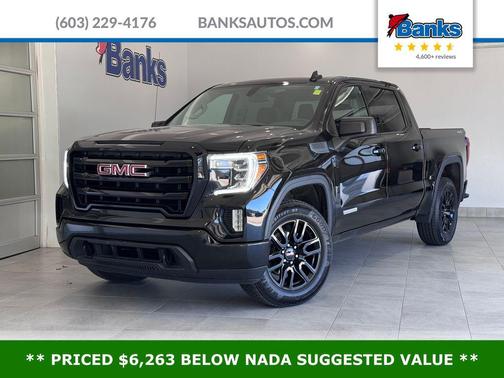 Onyx Black 2021 GMC Sierra 1500 Elevation