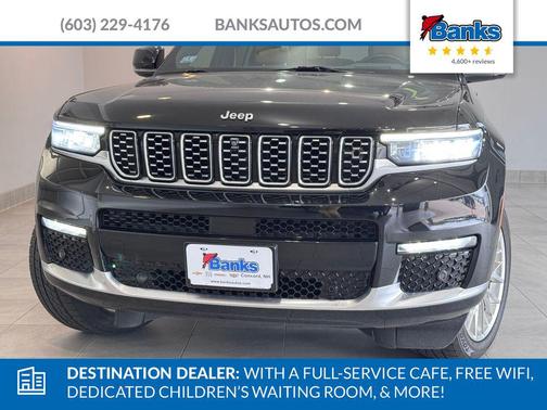 Diamond Black Crystal Pearlcoat 2021 Jeep Grand Cherokee L Summit