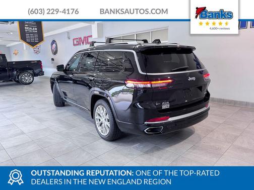 Diamond Black Crystal Pearlcoat 2021 Jeep Grand Cherokee L Summit