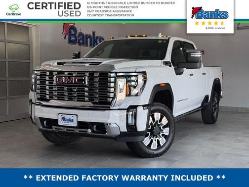 Summit White 2025 GMC Sierra 3500 Denali