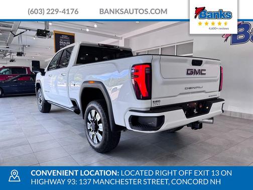Summit White 2025 GMC Sierra 3500 Denali