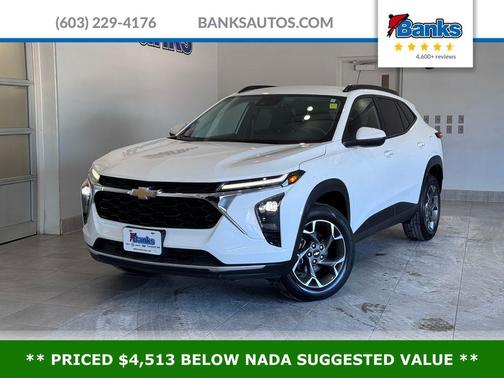 Summit White 2024 Chevrolet Trax LT