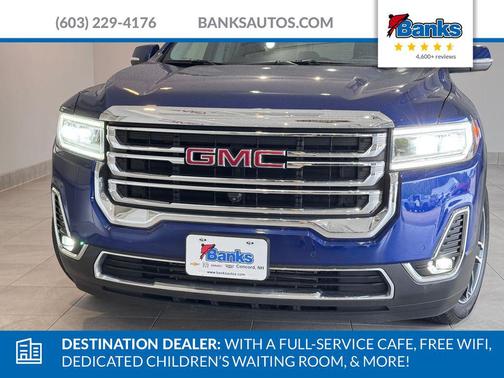 Ultra Blue Metallic 2023 GMC Acadia AWD SLT