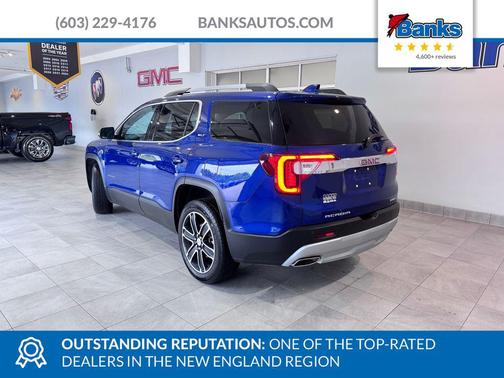Ultra Blue Metallic 2023 GMC Acadia AWD SLT