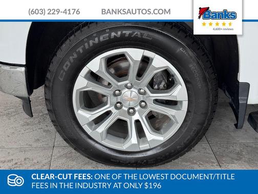 Summit White 2023 Chevrolet Silverado 1500 LTZ