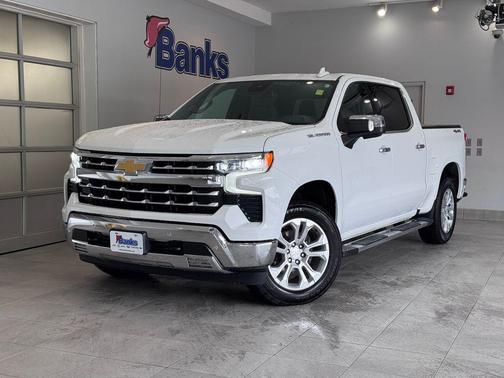 Summit White 2023 Chevrolet Silverado 1500 LTZ