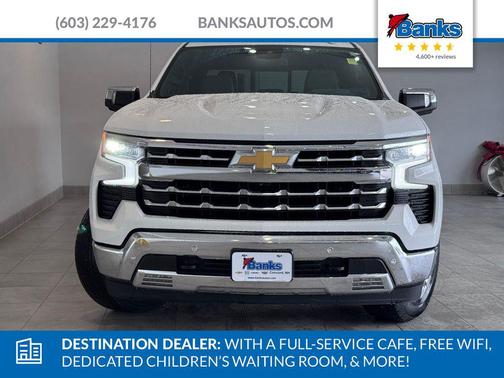 Summit White 2023 Chevrolet Silverado 1500 LTZ