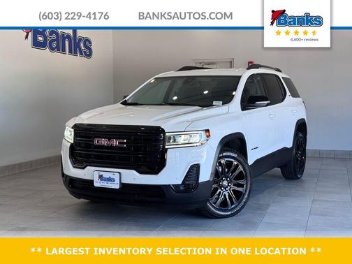 Summit White 2023 GMC Acadia AWD SLT