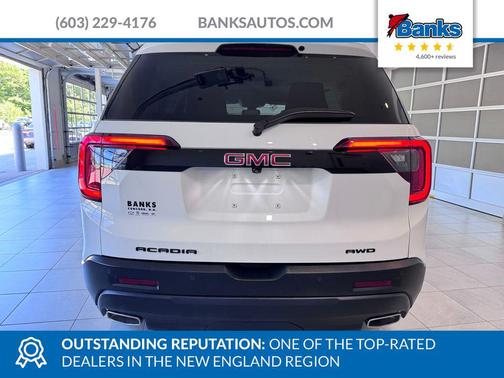 Summit White 2023 GMC Acadia AWD SLT