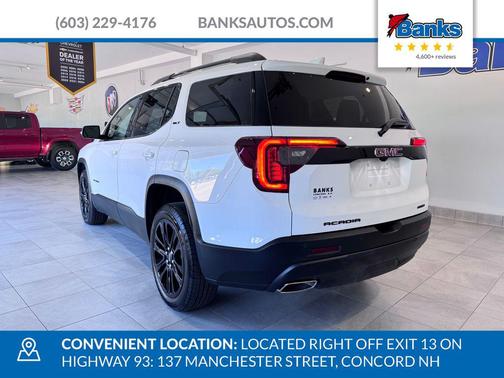 Summit White 2023 GMC Acadia AWD SLT