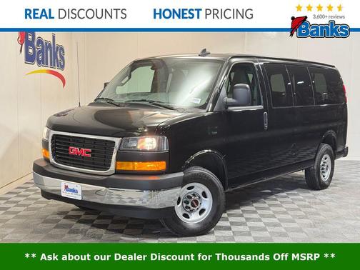 Onyx Black 2025 GMC Savana 2500 RWD 2500 Regular Wheelbase LT