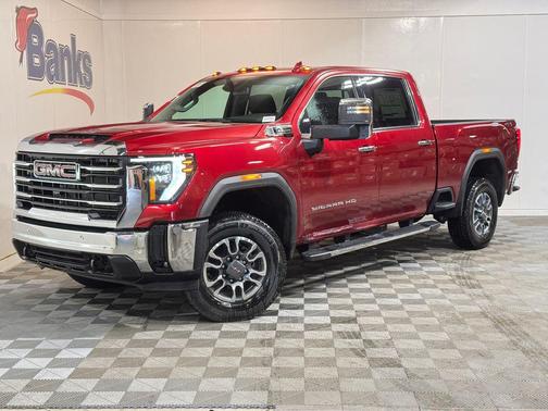 Volcanic Red 2026 GMC Sierra 2500 SLT