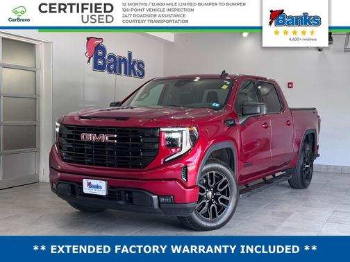 Volcanic Red Tintcoat 2024 GMC Sierra 1500 Elevation