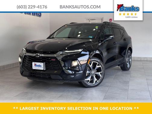 Black 2022 Chevrolet Blazer RS