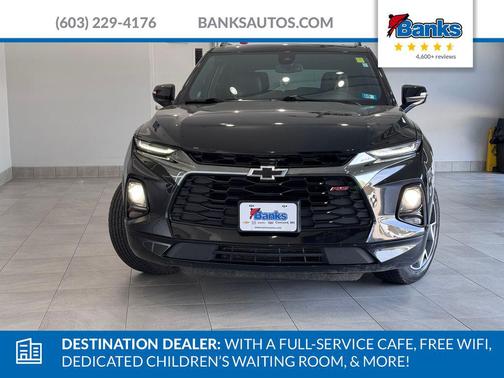 Black 2022 Chevrolet Blazer RS