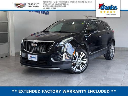 Stellar Black Metallic 2023 Cadillac XT5 Premium Luxury