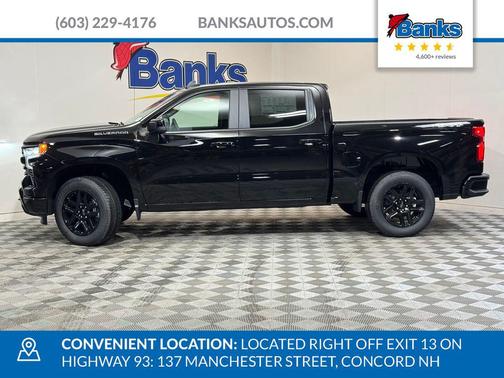 Black 2026 Chevrolet Silverado 1500 RST