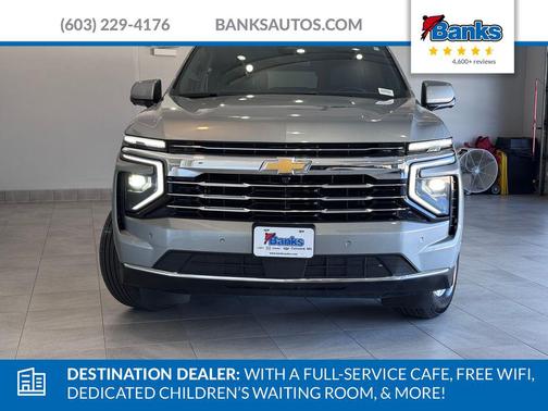 Sterling Gray Metallic 2025 Chevrolet Tahoe LT