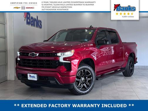 Radiant Red Tintcoat 2024 Chevrolet Silverado 1500 RST