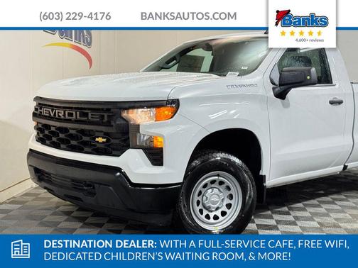 Summit White 2026 Chevrolet Silverado 1500 Base