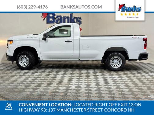 Summit White 2026 Chevrolet Silverado 1500 Base