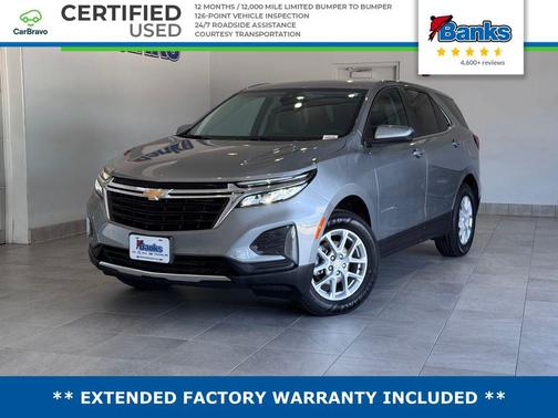 Sterling Gray Metallic 2024 Chevrolet Equinox 1LT
