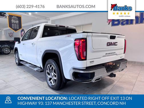 Summit White 2022 GMC Sierra 1500 SLT