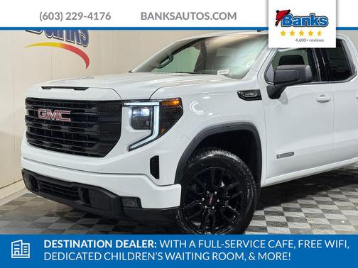 Summit White 2026 GMC Sierra 1500 Elevation