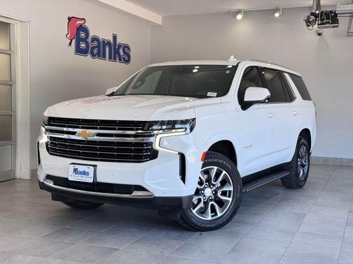 Summit White 2023 Chevrolet Tahoe LT