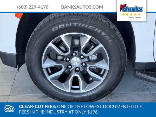 Summit White 2023 Chevrolet Tahoe LT