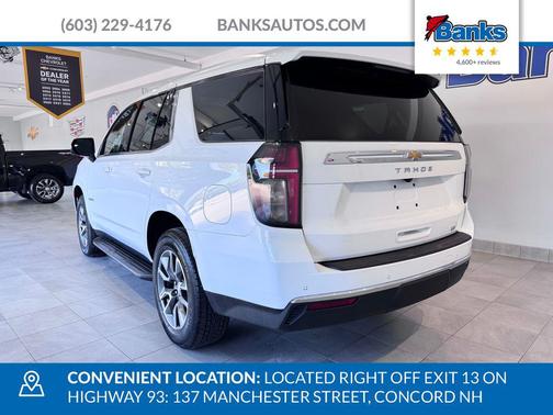 Summit White 2023 Chevrolet Tahoe LT