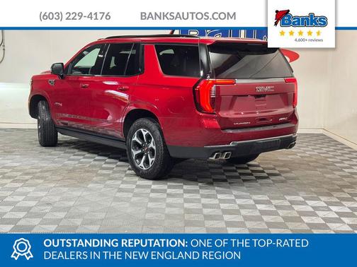 Volcanic Red Tintcoat 2026 GMC Yukon 4WD AT4