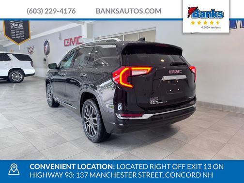 Ebony Twilight Metallic 2023 GMC Terrain Denali