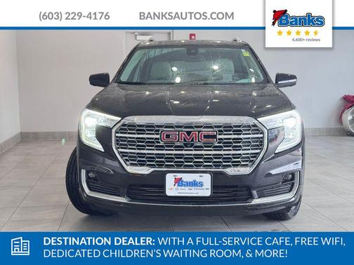 Ebony Twilight Metallic 2023 GMC Terrain Denali
