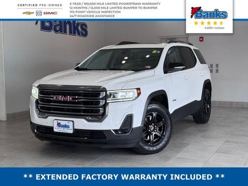 Summit White 2023 GMC Acadia AWD AT4