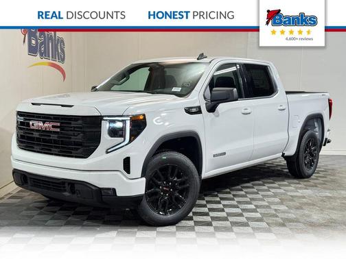Summit White 2026 GMC Sierra 1500 Elevation